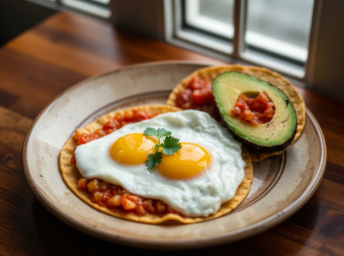 Huevos rancheros con GuaKml®